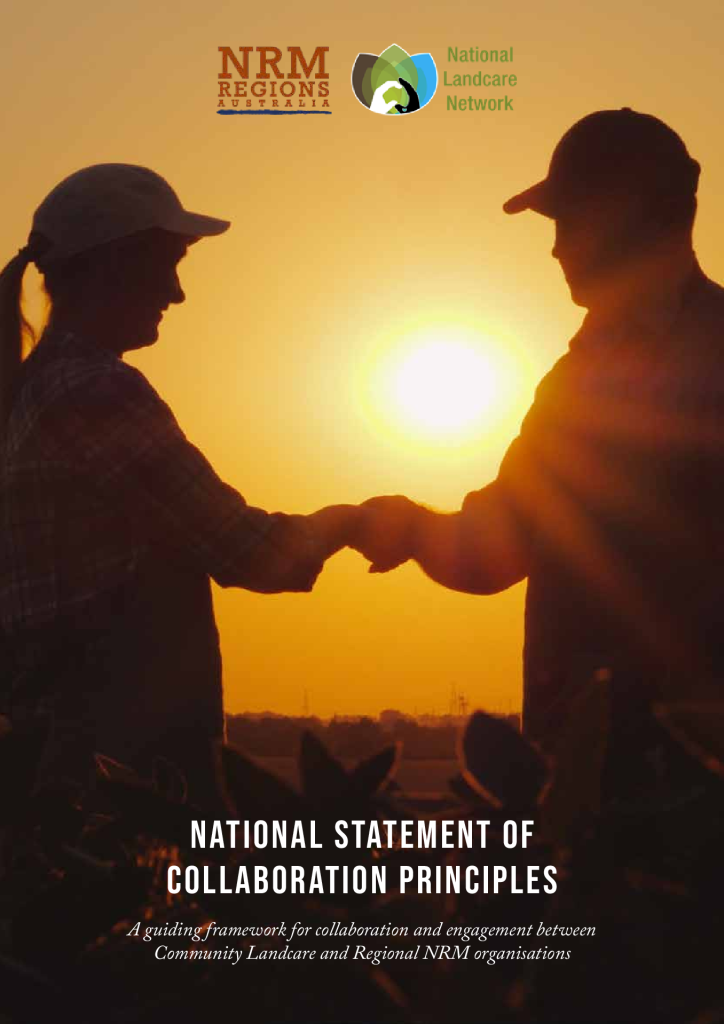 National statement of collaboration principles - NRM Regions Australia